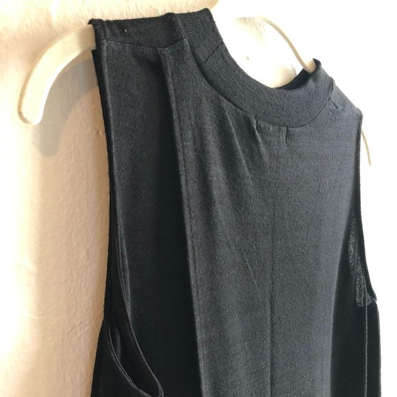 Rag & Bone Jean sleeveless black mock turtleneck - Picture 5 of 6